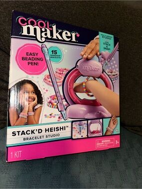 Stack'd Heishi Bracelet Studio - Pink Beading Kit